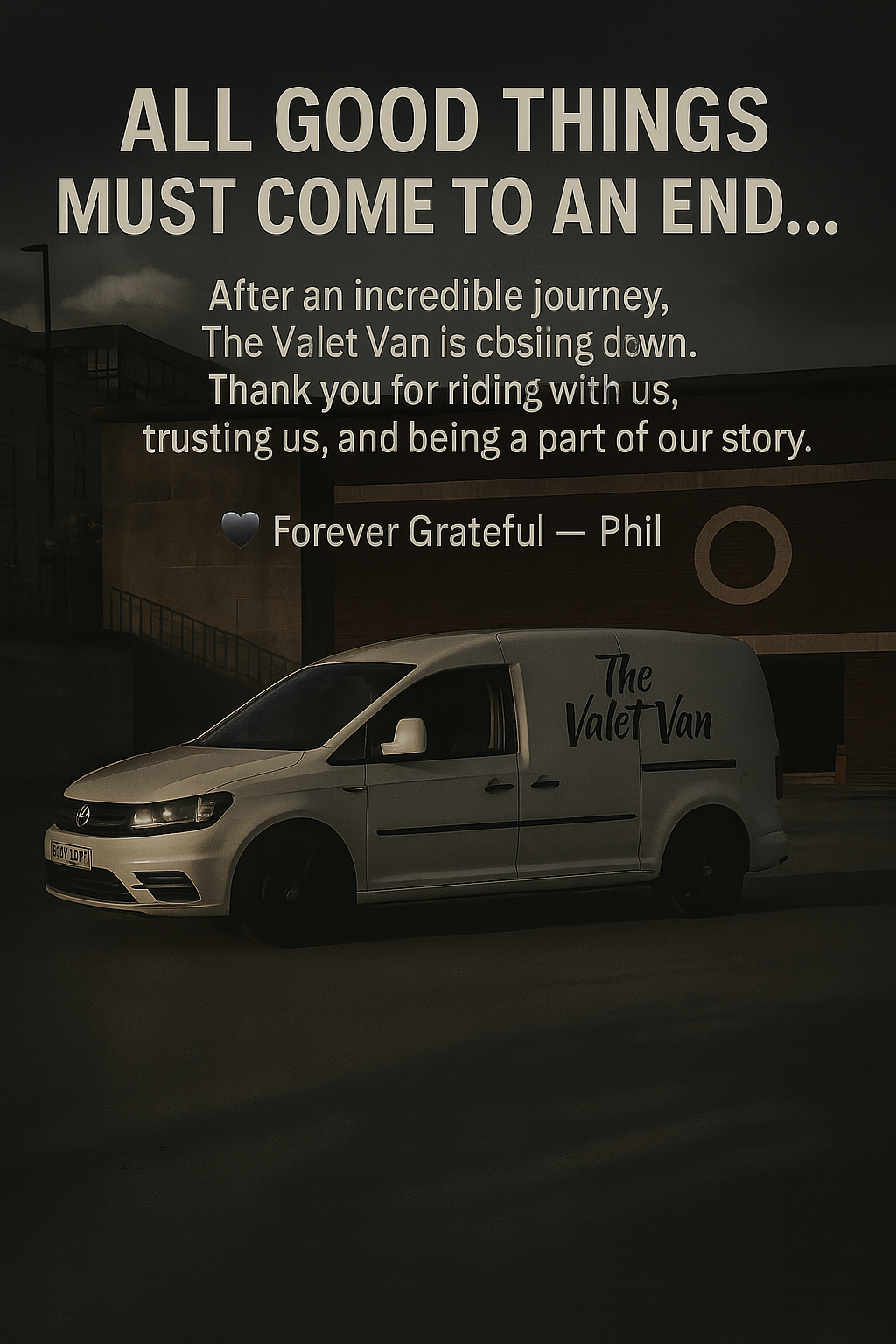 Farewell message